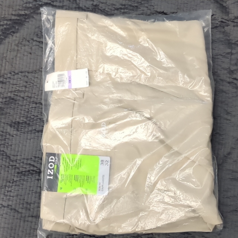 NIP - Men's Izod Golf Khaki Pants